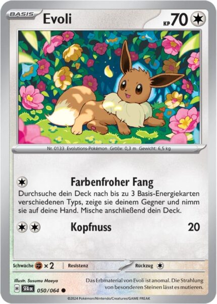 Evoli_050-064_SFA-DE_Nebel-der-Sagen_Pokémon-Karte_Deutsch-TCG-Sammelkartenspiel_Karmesin-Purpur