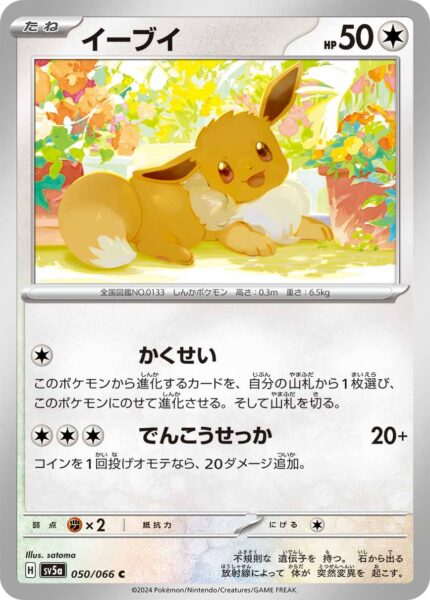 Evoli_Eevee_050-066_SV5a_Crimson-Haze_Pokémon-Karte_Japan