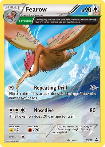 Fearow-Ibitak-XY57-Black-Star-Promo-Pokémon-Karte