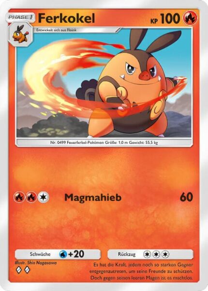 Ferkokel-027-155-B3-Pulsierende-Aura-Pokémon-TCG-Sammelkartenspiel-Pocket-Karte-Deutsch