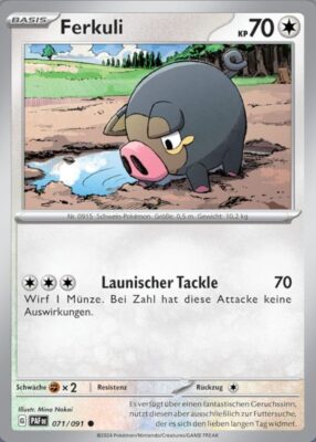 Ferkuli_071-091_PAF-DE_Paldeas-Schicksale_Paldean-Fates_Pokémon-Karte_Deutsch