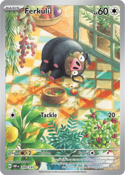 Ferkuli_209-197_OBF_Obsidianflammen_Obsidian-Flames_Pokémon-Karte_Deutsch