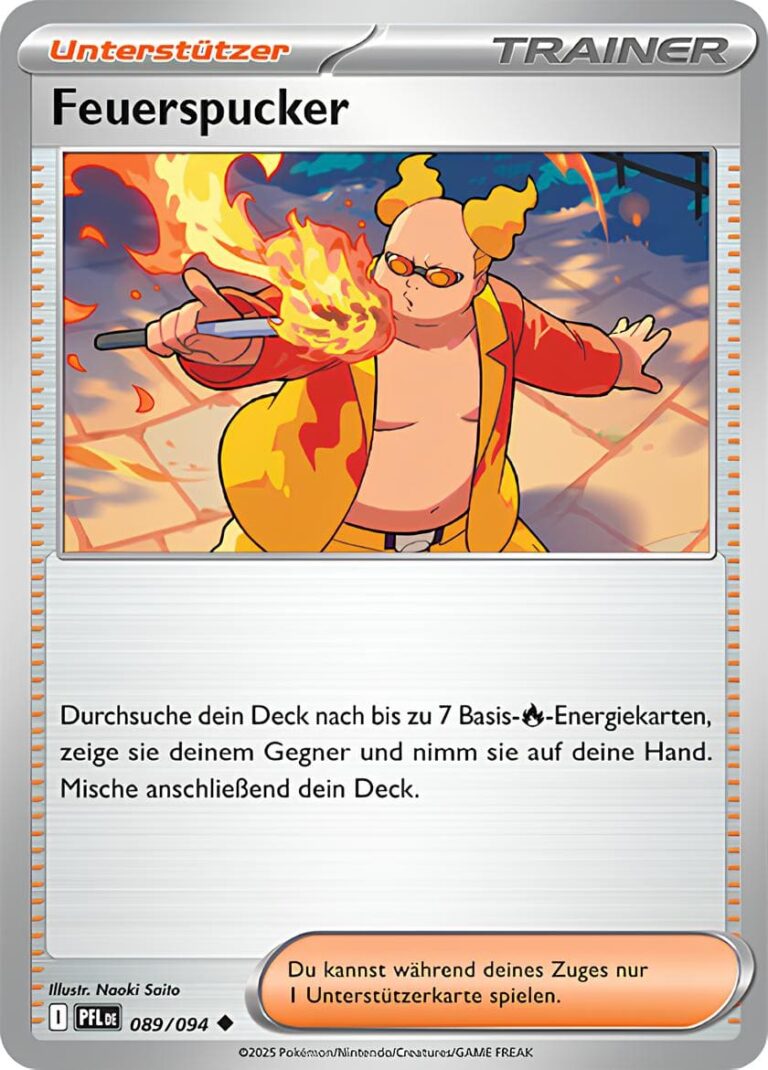 Feuerspucker-089-094-Fatale-Flammen-Pokémon-Karte-Deutsch