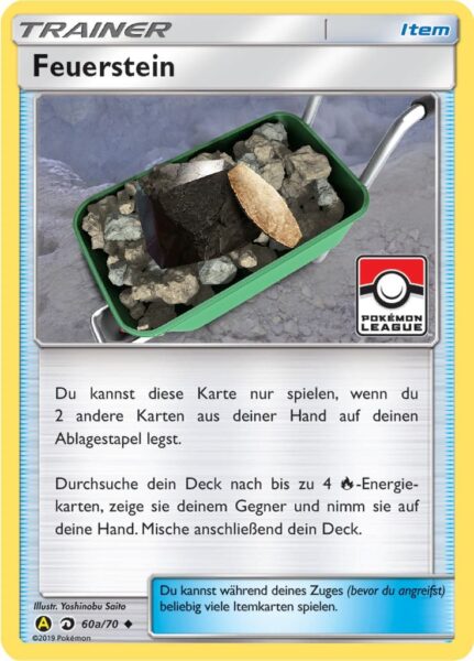 Feuerstein-60a-70-Majestät-der-Drachen-Pokémon-Karte-Deutsch-TCG-Sammelkartenspiel