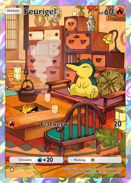 Feurigel-165-161-Weisheit-von-Meer-und-Himmel-A4-Pokémon-TCG-Sammelkartenspiel-Pocket-Karte