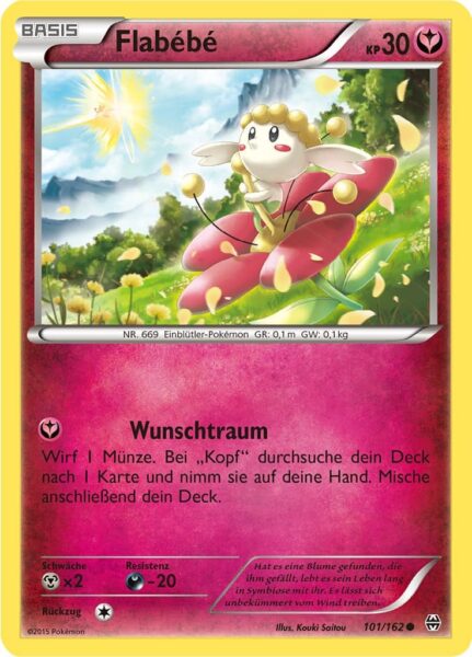Flabebe-101-162-XY-TURBOstart-Pokémon-Karte-Deutsch