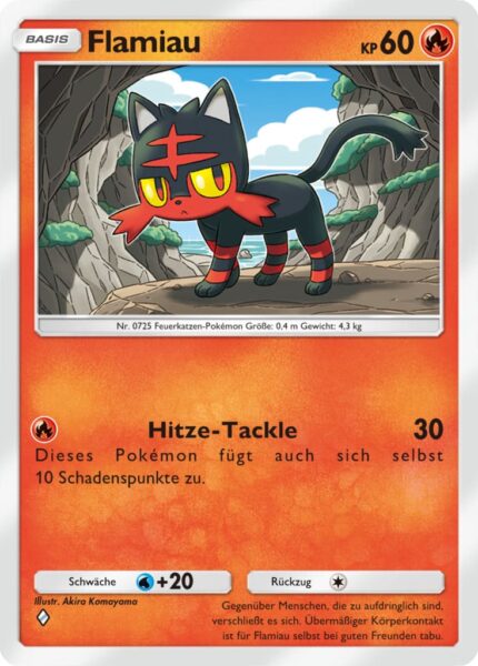 Flamiau-A3-Hüter-des-Firmaments-Pokémon-TCG-Sammelkartenspiel-Pocket-Karte