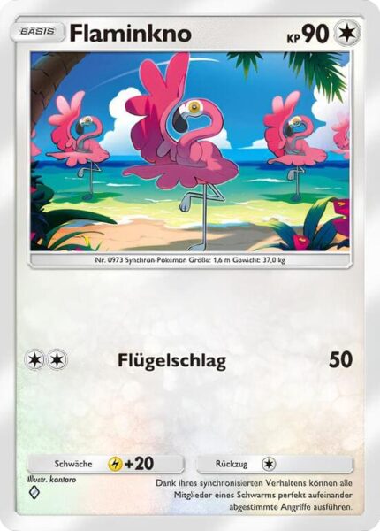 Flaminkno-085-093-B2a-Wundervolles-Paldea-Pokémon-TCG-Sammelkartenspiel-Pocket-Karte-Deutch