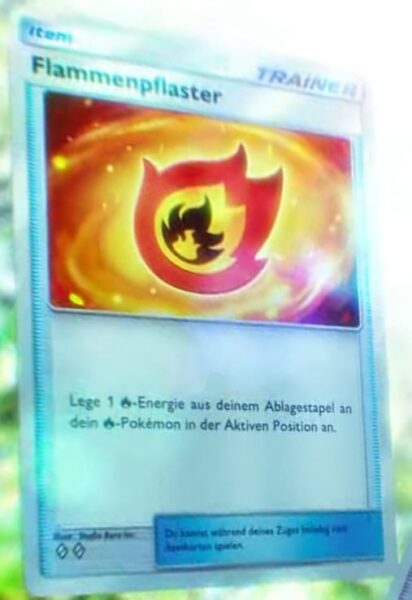 Flammenpflaster-B1-Mega-Aufstieg-Illustration-Rare-Pokémon-Karte-Deutsch-3