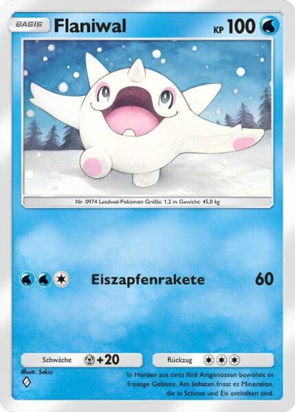 Flaniwal-029-093-B2a-Wundervolles-Paldea-Pokémon-TCG-Sammelkartenspiel-Pocket-Karte-Deutch