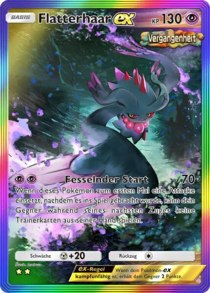 Flatterhaar-ex–091-074-B3a-Paradoxansturm-Pokémon-TCG-Sammelkartenspiel-Pocket-Karte-Deutsch