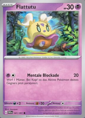Flattutu_041-091_PAF-DE_Paldeas-Schicksale_Paldean-Fates_Pokémon-Karte_Deutsch