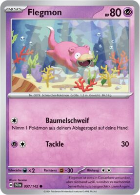 Flegmon-057-142-Karmesin-Purpur-Stellarkrone-Pokémon-Karte-Deutsch - TCG-Sammelkartenspiel-2024