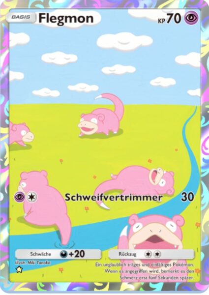 Flegmon-237-Pokémon-TCG-Sammelkartenspiel-Pocket-Unschlagbare-Gene-Digitale-Secret-Rare-Full-Art-Karte