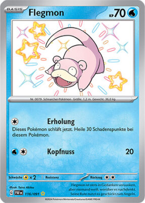Flegmon_116-091_PAF-DE_Shiny_Schillernd_Paldeas-Schicksale_Pokémon-Karte_Deutsch