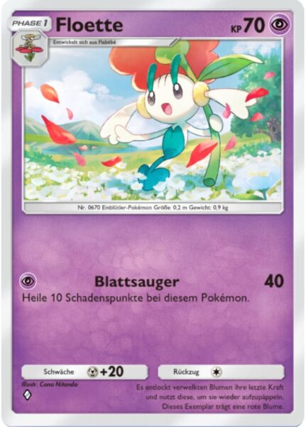 Floette-037-068-Pokémon-TCG-Sammelkartenspiel-Pocket-Mysteriöse-Insel-Karte-A1a