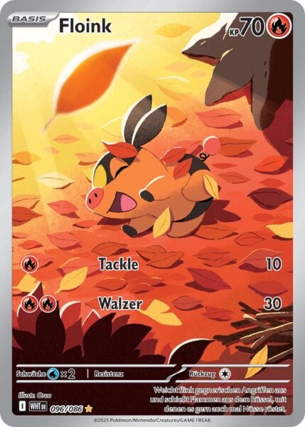 Floink-096-086-WHT-DE-Weiße-Flammen-Pokémon-Karte-Karmesin-Purpur-Deutsch