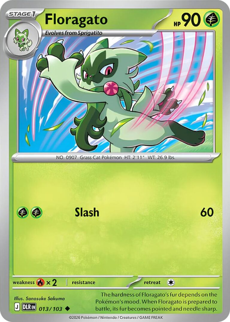 Floragato-013-103-DLR-Delta-Reign-Herrschaft-Pokémon-Karte-Englisch-2026