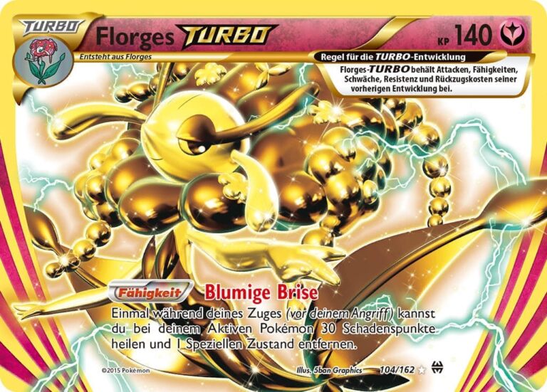 Florges-TURBO-104-162-XY-TURBOstart-Pokémon-Karte-Deutsch