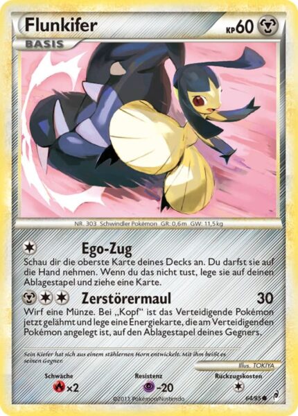 Flunkifer-64-95-Ruf-der-Legenden-Pokémon-Karte-Deutsch-TCG-Sammelkartenspiel