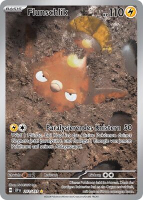 Flunschlik-202-191-SSP-DE-Karmesin-Purpur-Stürmische-Funken-Illustration-Rare-Pokémon-Karte-Deutsch-TCG
