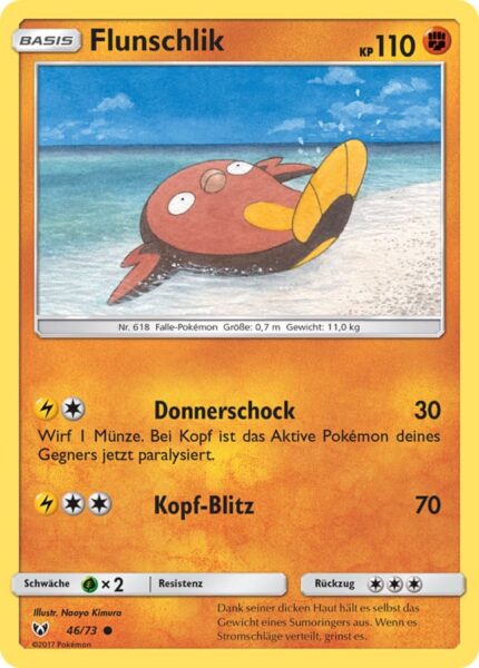 Flunschlik-46-73-Schimmernde-Legenden-Pokémon-Karte-Deutsch-TCG-Sammelkartenspiel