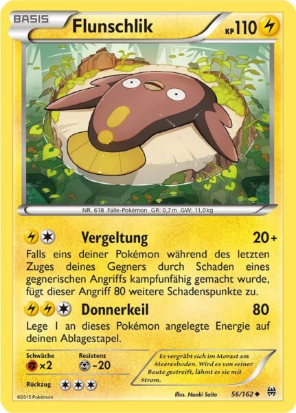 Flunschlik-56-162-XY-TURBOstart-Pokémon-Karte-Deutsch