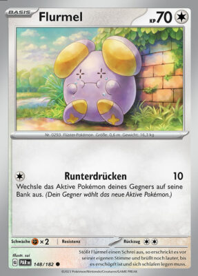 Flurmel_PAR-DE-148-182_Paradox-Rift-Paradoxrift_Pokémon-Karte_Deutsch