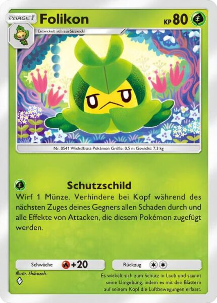 Folikon-016-155-B3-Pulsierende-Aura-Pokémon-TCG-Sammelkartenspiel-Pocket-Karte-Deutsch