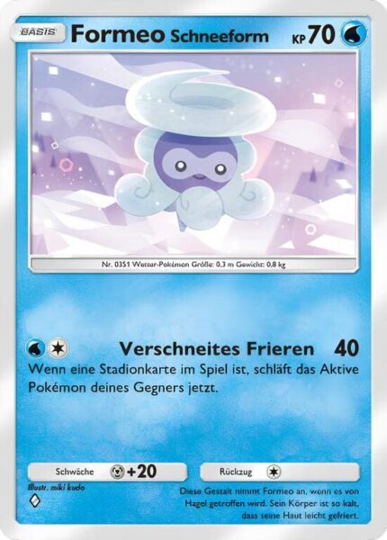 Formeo-Schneeform-041-155-B3-Pulsierende-Aura-Pokémon-TCG-Sammelkartenspiel-Pocket-Karte-Deutsch