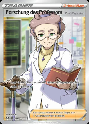 Forschung-des-Professors-201-Schwert-Schild-Pokémon-Karte