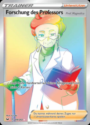 Forschung-des-Professors-209-Schwert-Schild-Pokémon-Karte