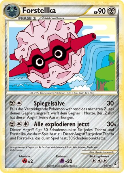 Forstellka-5-95-Ruf-der-Legenden-Pokémon-Karte-Deutsch-TCG-Sammelkartenspiel