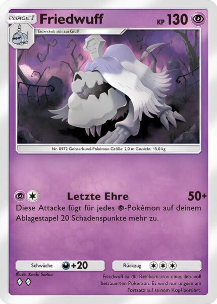 Friedwuff-053-093-B2a-Wundervolles-Paldea-Pokémon-TCG-Sammelkartenspiel-Pocket-Karte-Deutch