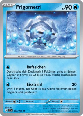 Frigometri-047-191-SSP-DE-Karmesin-Purpur-Stürmische-Funken-Pokémon-Karte-Deutsch-TCG