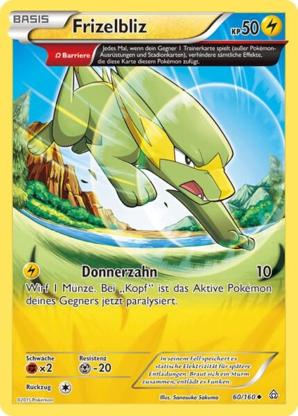 Frizelbliz-60-160-XY-Protochock-Ewige-Gaben-Pokémon-Karte