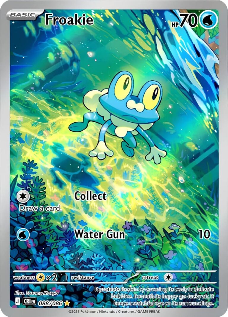 Froakie-Froxy-088-086-Chaos-Rising-Wachsendes-Chaos-Pokémon-Karte-Englisch-2026
