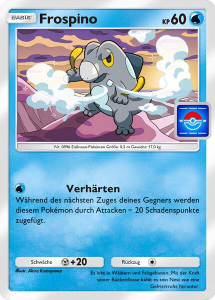 Frospino-037-P-B-Promo-Karte-Pokémon-TCG-Sammelkartenspiel-Pocket-Deutsch