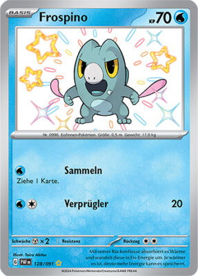 Frospino_128-091_PAF-DE_Shiny_Schillernd_Paldeas-Schicksale_Pokémon-Karte_Deutsch
