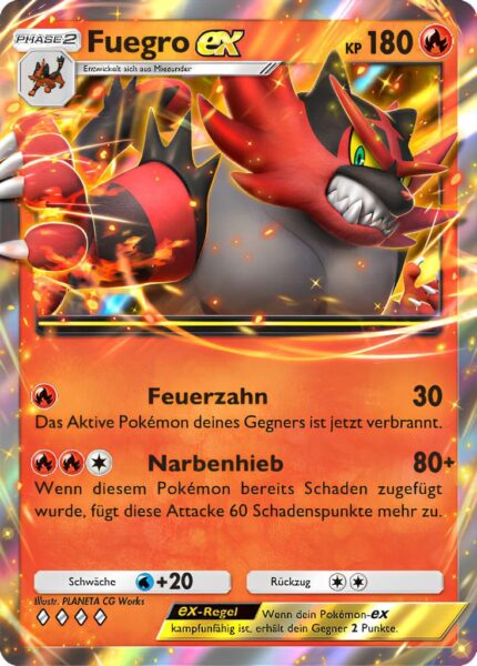 Fuegro-ex-033-155-A3-Hüter-des-Firmaments-Pokémon-TCG-Sammelkartenspiel-Pocket-Karte-1