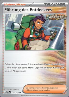 Führung-des-Entdeckers_147-162_TEF-DE_Gewalten-der-Zeit_Temporal-Forces_Pokémon-Karte_Deutsch_TCG