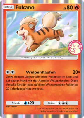 Fukano-077-P-B-Promo-Karte-Pokémon-TCG-Sammelkartenspiel-Pocket-Deutsch