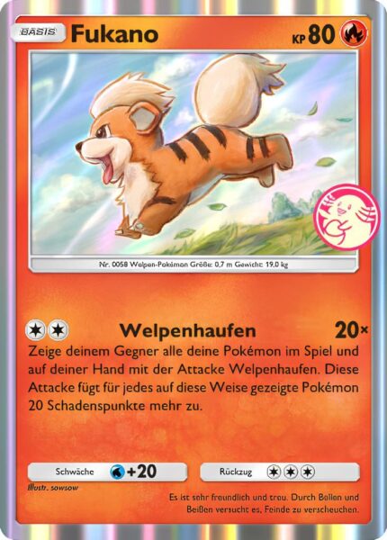 Fukano-077-P-B-Promo-Karte-Pokémon-TCG-Sammelkartenspiel-Pocket-Deutsch