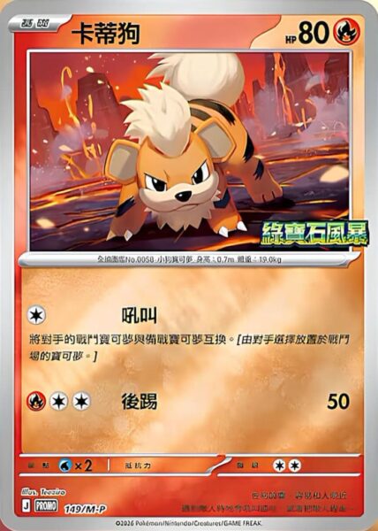 Fukano-149-M-P-Promo-Pokémon-Karte-Storm-Emeralda-Hongkong-Taiwan