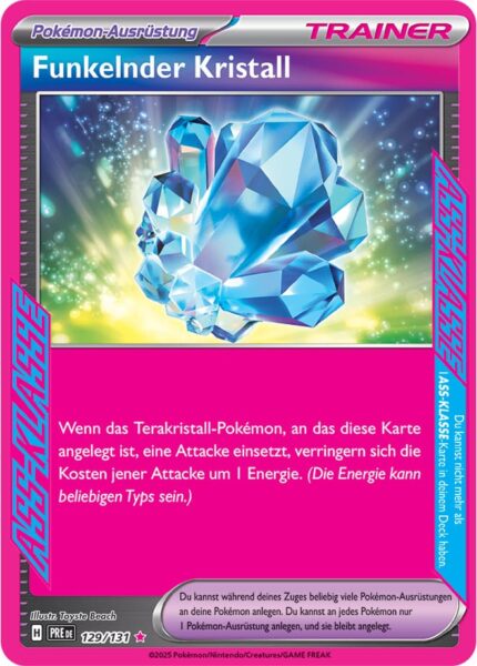 Funkelnder-Kristall-129-131-Prismatische-Entwicklungen-Pokémon-Karte-Deutsch-Karmesin-Purpur-TCG-Sammelkartenspiel