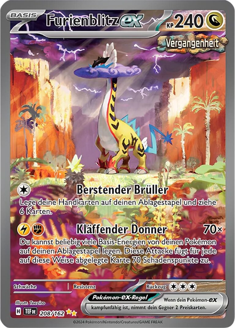 Furienblitz-ex_208-162_Gewalten-der-Zeit_Special-Illustration_Alternativ_Alternate-Art_Pokémon-Karte_Deutsch