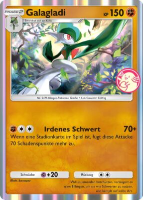 Galagladi-062-P-B-Promo-Karte-Pokémon-TCG-Sammelkartenspiel-Pocket-Deutsch