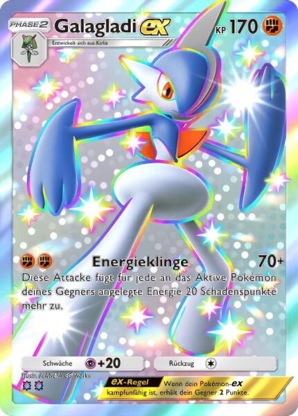 Galagladi-ex-106-069-A3b-Evoli-Hain-Pokémon-TCG-Sammelkartenspiel-Pocket-Karte-Deutsch