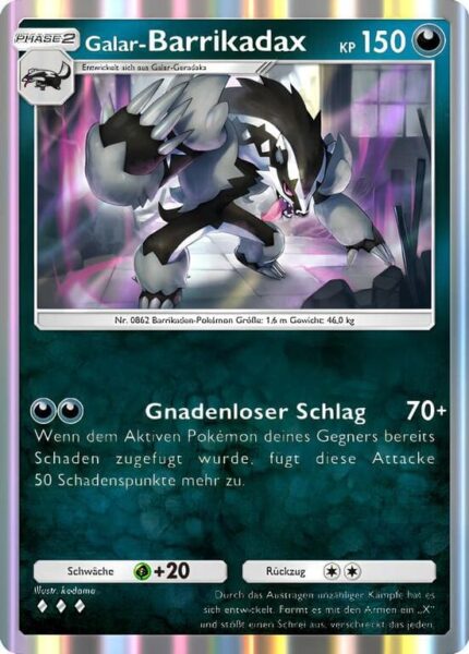 Galar-Barrikadax-100-155-B2-Traumhafte-Parade-Pokémon-TCG-Pocket-Karte-Deutsch