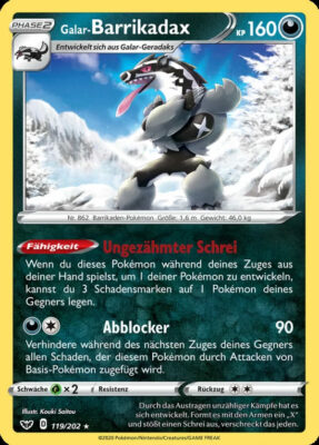 Galar-Barrikadax-119-Schwert-Schild-Pokémon-Karte